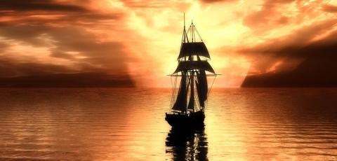 Ao olhar um navio no porto…