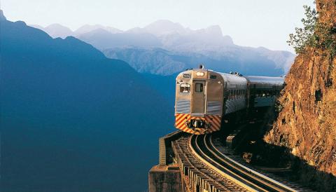 A vida é como uma viagem de trem…